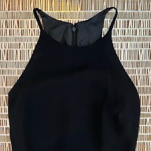 Calvin Klein Halter Formal Dress in Black